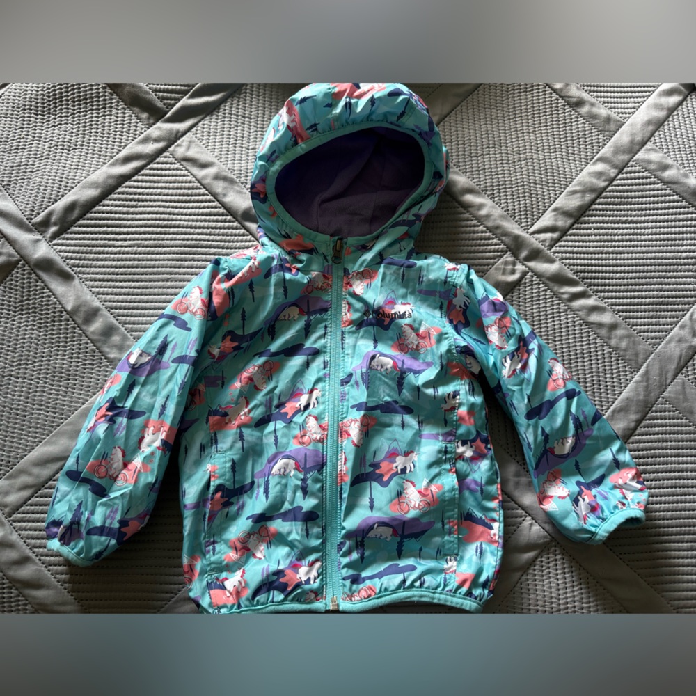 Columbia Kids' Purple Fleece Jacket